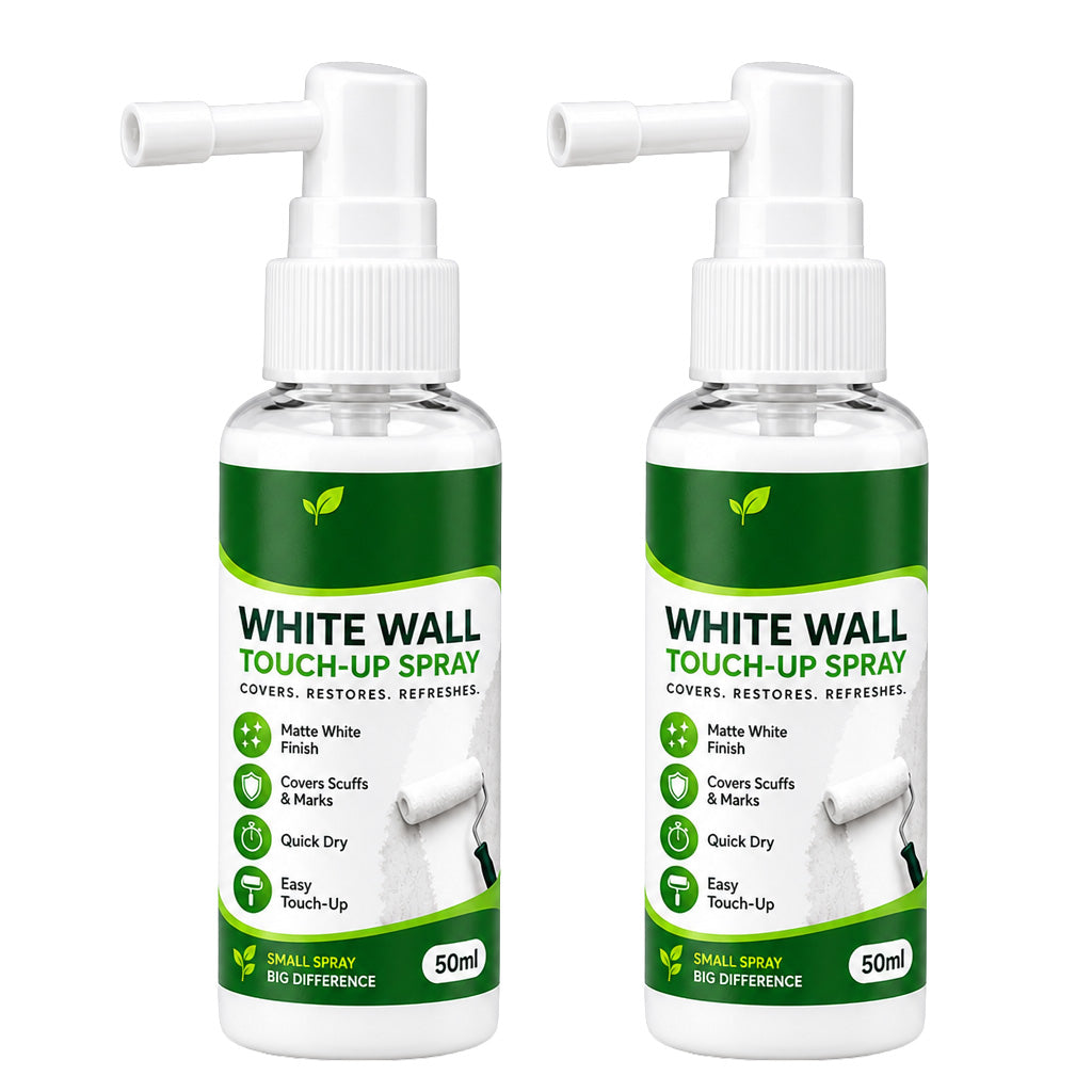 Cover Wall Scuffs Instantly! No-Mess Matte White Touch-Up Spray