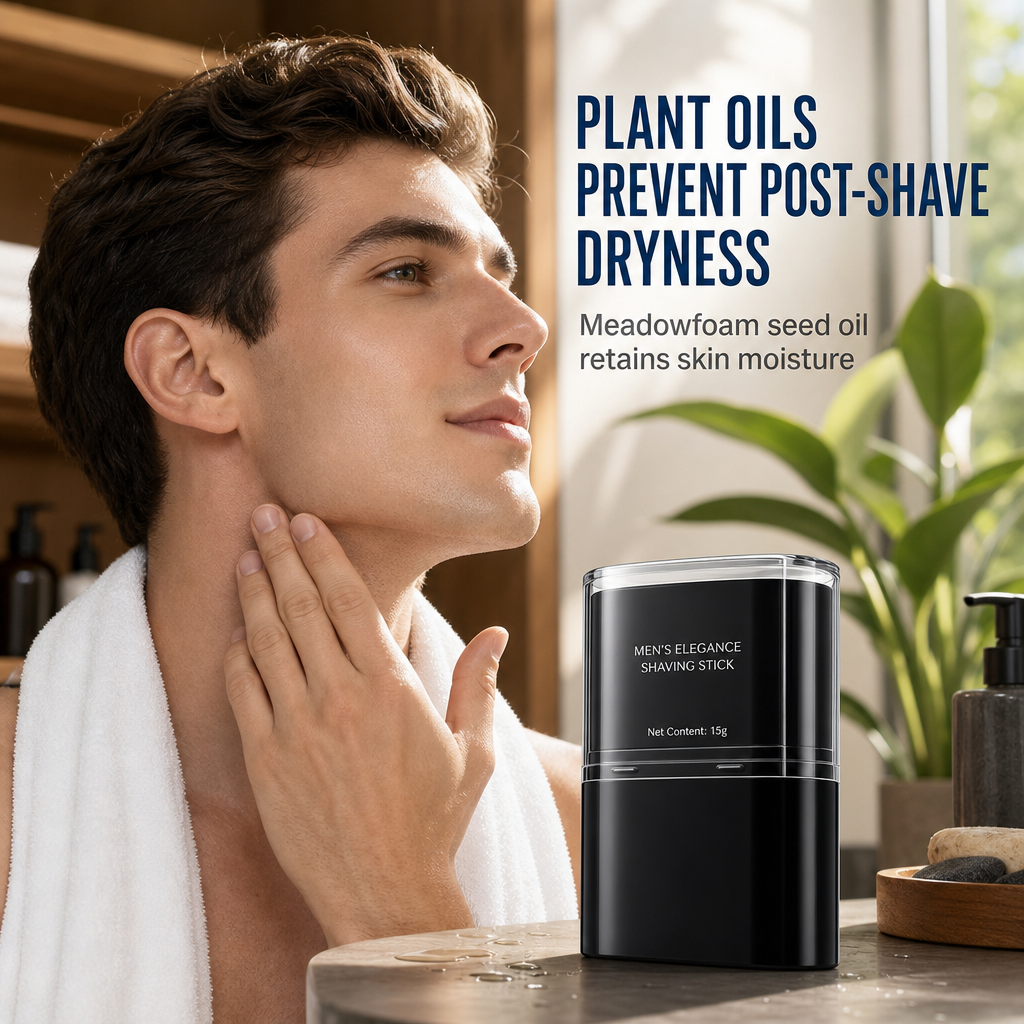 Shave Smooth Instantly! No-Burn 3-in-1 Shaving Stick