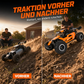 Race Any Terrain Instantly! No-Bump 4WD LED RC Car