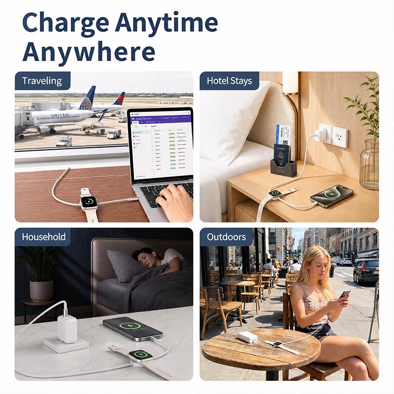 Charge Multi-Devices Instantly! No-Clutter 240W Braided Cable