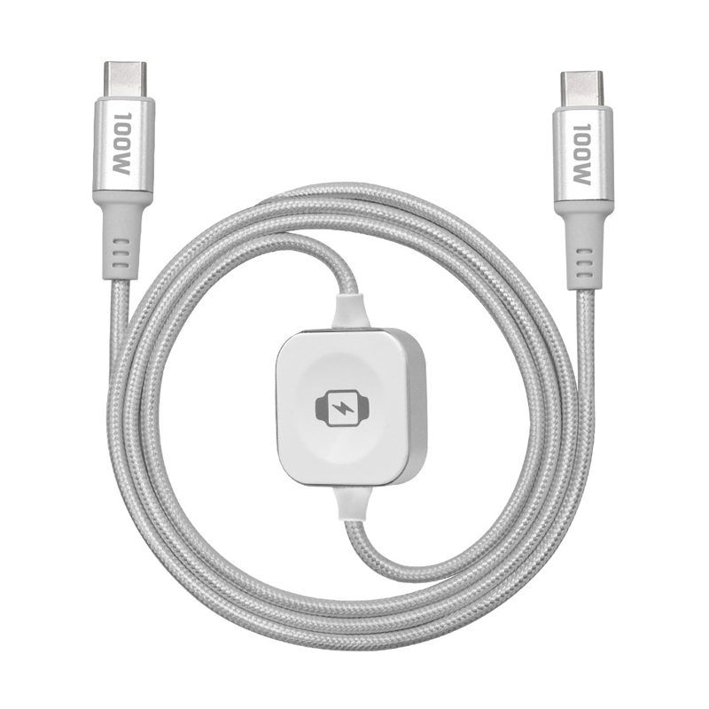 Charge Multi-Devices Instantly! No-Clutter 240W Braided Cable