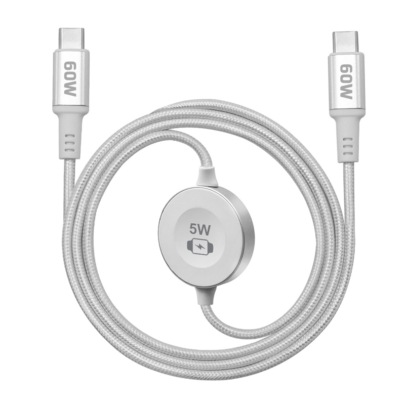 Charge Multi-Devices Instantly! No-Clutter 240W Braided Cable