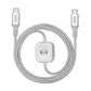 Charge Multi-Devices Instantly! No-Clutter 240W Braided Cable