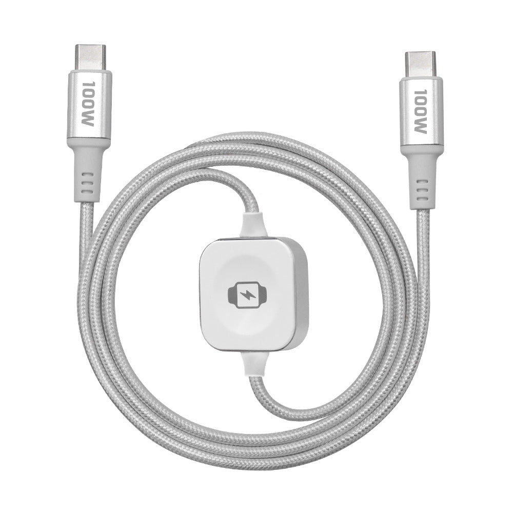 Charge Multi-Devices Instantly! No-Clutter 240W Braided Cable