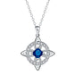 Wear Daily Elegance Instantly! No-Fuss Adjustable Celtic Birthstone Necklace
