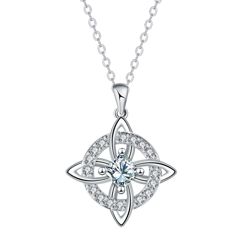 Wear Daily Elegance Instantly! No-Fuss Adjustable Celtic Birthstone Necklace