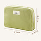 Large Capacity Compartment Zipper Pencil Pouch