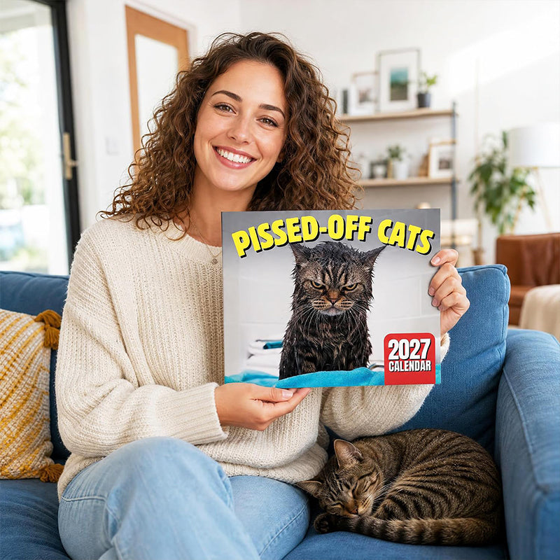 Laugh Daily Instantly! No-Bleed Grumpy Cat Calendar
