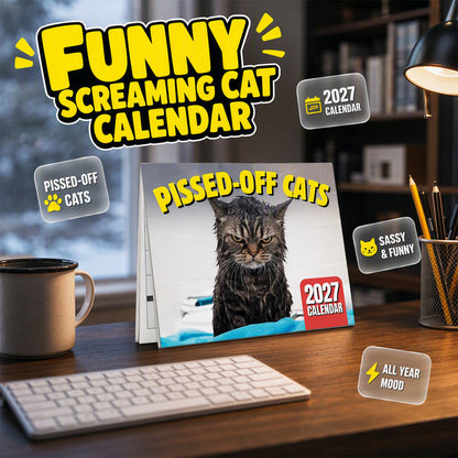 Laugh Daily Instantly! No-Bleed Grumpy Cat Calendar