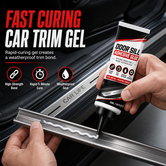 Bond Car Trim Instantly! No-Peel Fast-Cure Adhesive