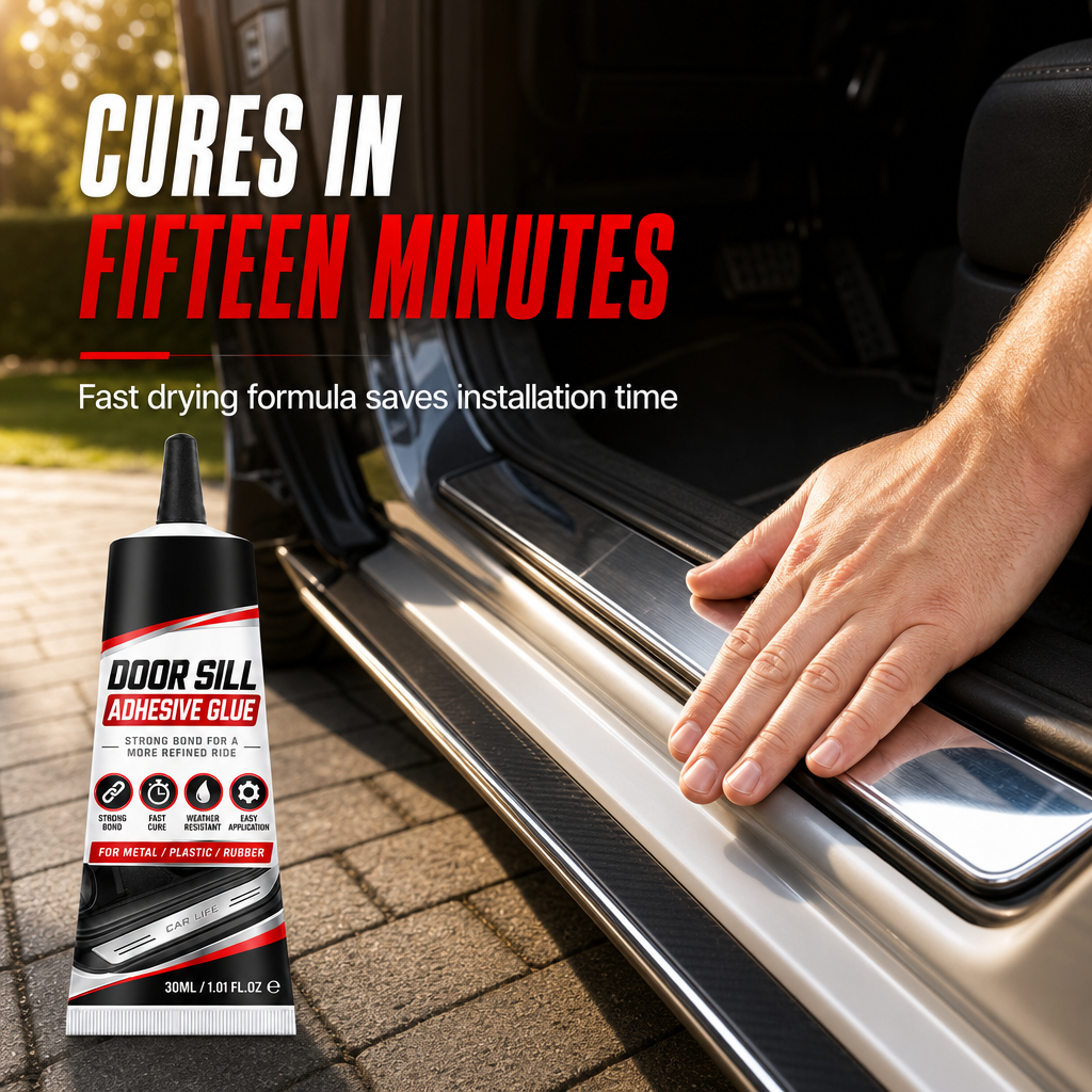 Bond Car Trim Instantly! No-Peel Fast-Cure Adhesive