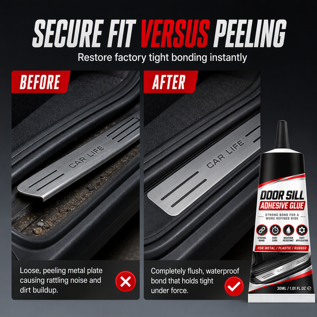 Bond Car Trim Instantly! No-Peel Fast-Cure Adhesive