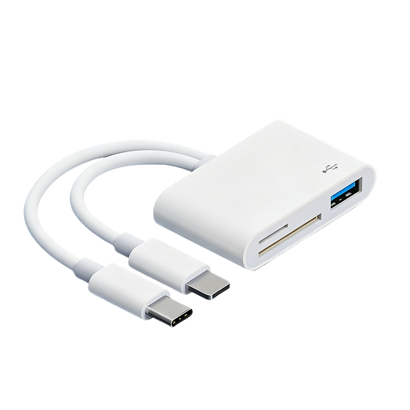 Transfer Files Instantly! No-Adapter 5-in-1 Card Reader