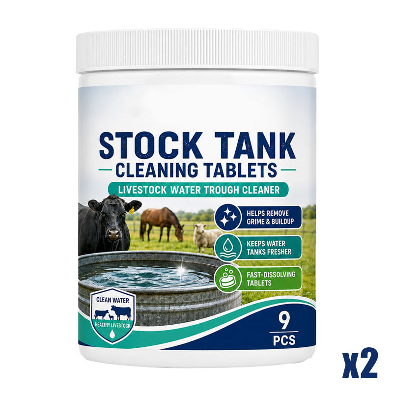 Clean Stock Tanks Instantly! Effervescent Water Tank Cleaning Tablets
