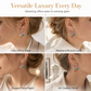 Add Retro Sparkle Instantly! Multicolor Heart Drop Earrings