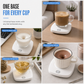 Stir Any Drink Instantly! No-Spoon Magnetic Levitation Base