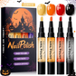 Paint Spooky Nails Instantly! No-Lamp Quick-Dry Halloween Pens