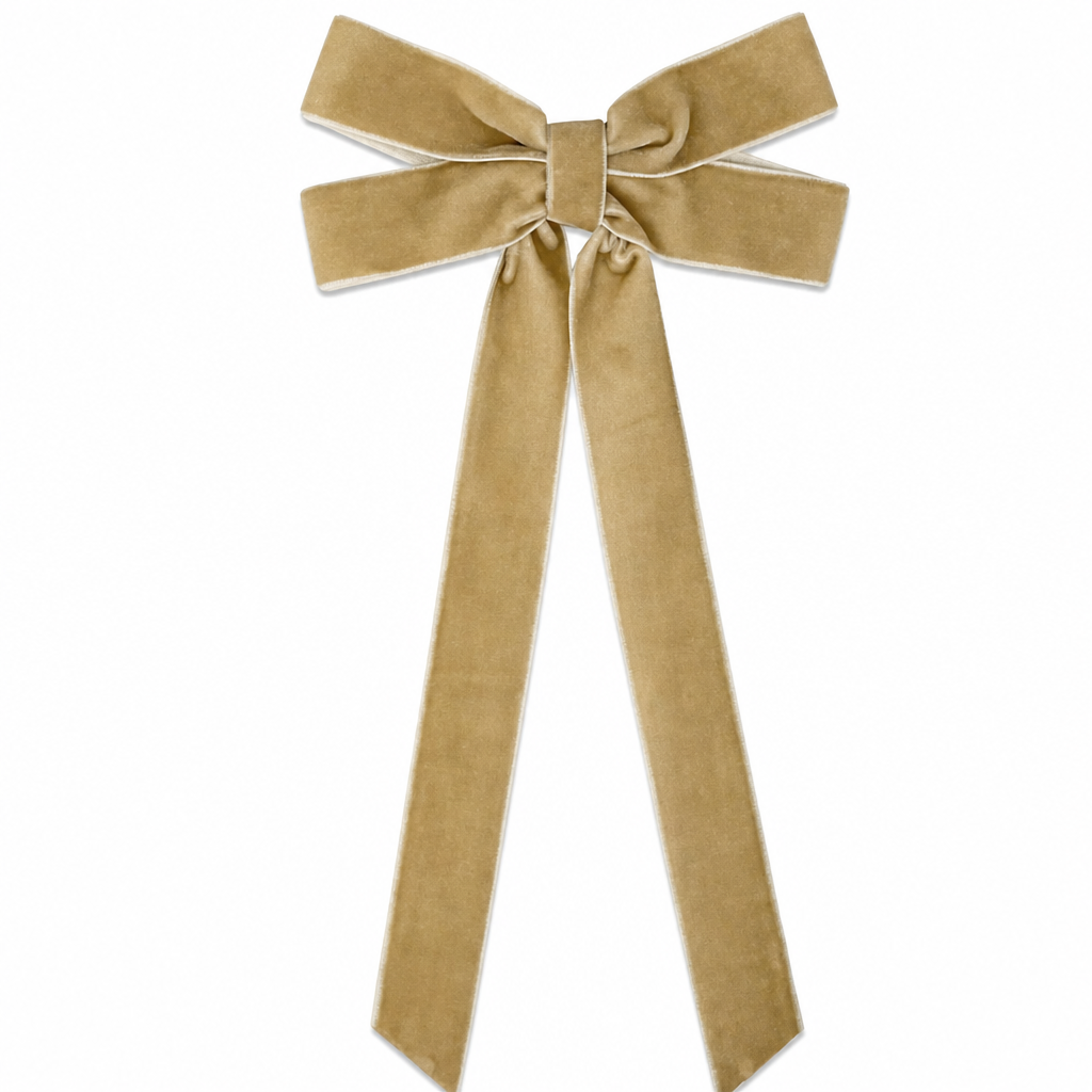 Decorate Any Tree Instantly! No-Sag Wire-Tie Velvet Bows