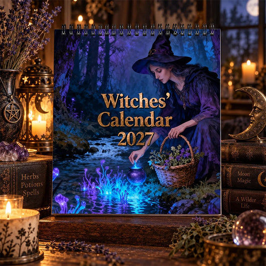 Add Magic Instantly! No-Boring Mystical Witches 2027 Calendar