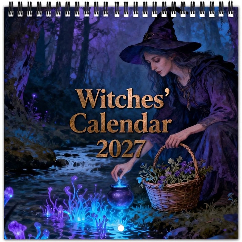 Add Magic Instantly! No-Boring Mystical Witches 2027 Calendar