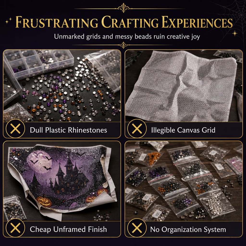 Craft Gothic Masterpieces Instantly! No-Mess 3D Pearl Art Kit