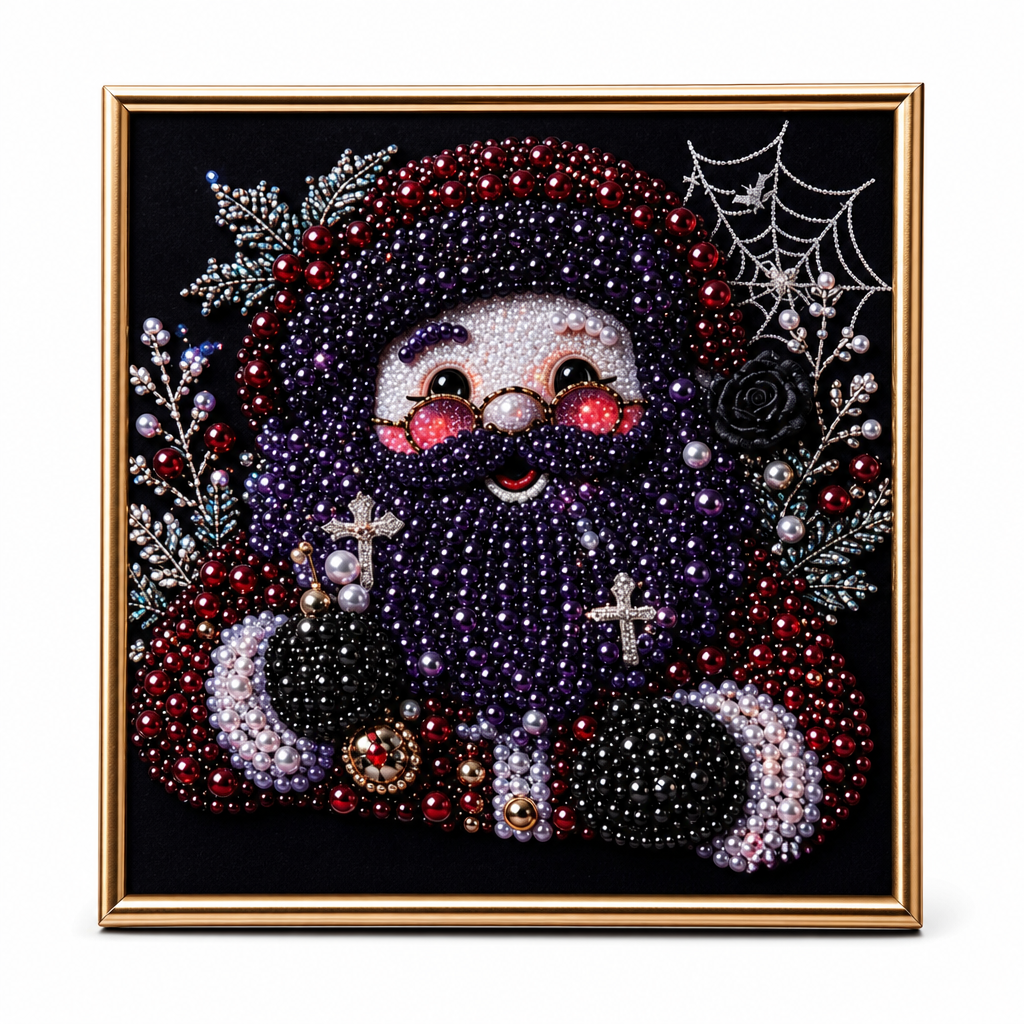 Craft Gothic Masterpieces Instantly! No-Mess 3D Pearl Art Kit