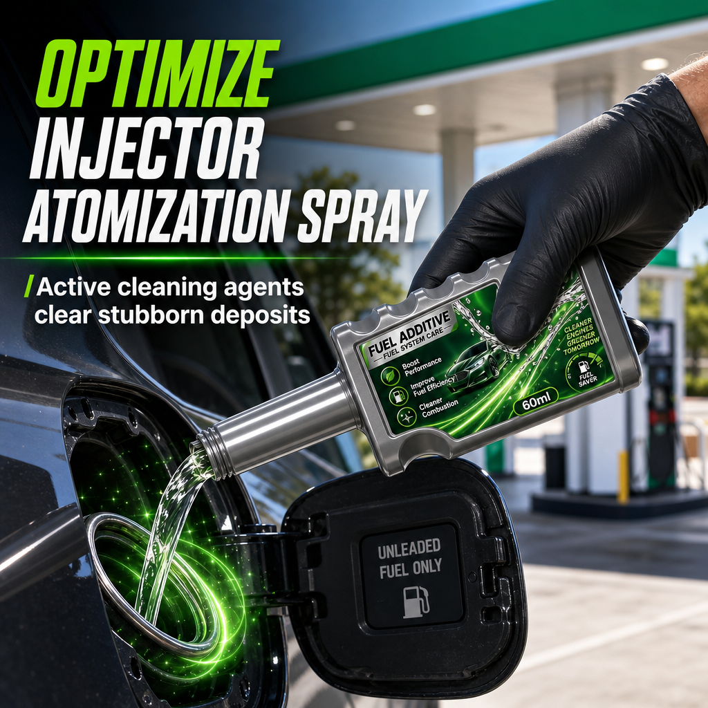 Restore Engine Power Instantly! No-Clog Fuel Injector Cleaner