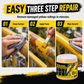 Restore Railings Instantly! No-Rust Yellow Repair Paste