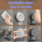 Hang Towels Instantly! No-Drill Adjustable Suction Bar