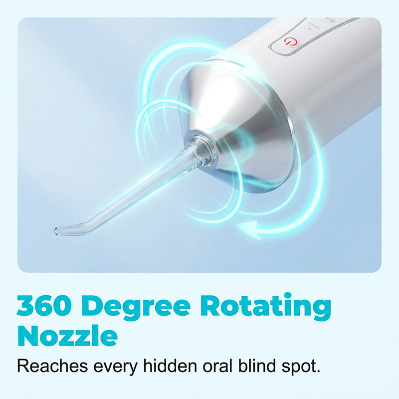 Floss Anywhere Instantly! No-Cord 230ml Water Flosser