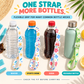 Carry Any Bottle Instantly! No-Hands Adjustable Bottle Strap