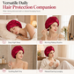 Sleep Frizz-Free Instantly! No-Tangle 2-in-1 Satin Bonnet