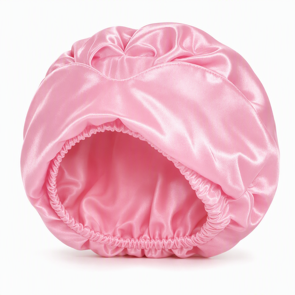 Sleep Frizz-Free Instantly! No-Tangle 2-in-1 Satin Bonnet