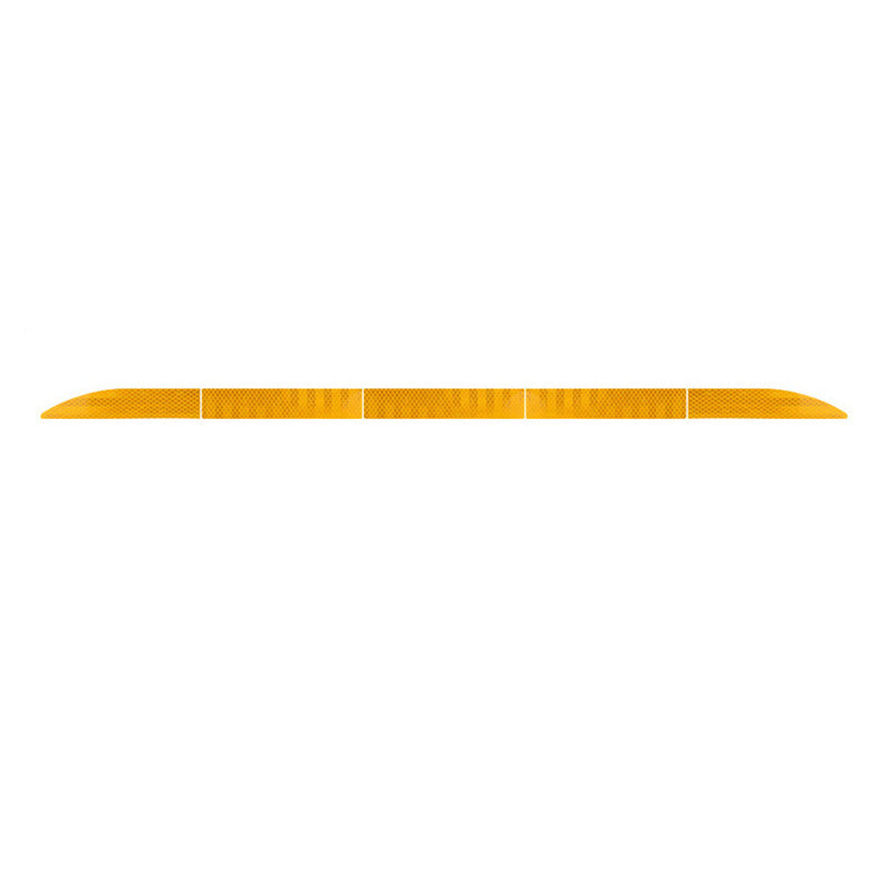 Be Seen Instantly! No-Dark Reflective Bumper Strips