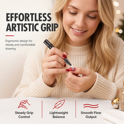 Color Nails Instantly! No-Mess 6-Pen Polish Set