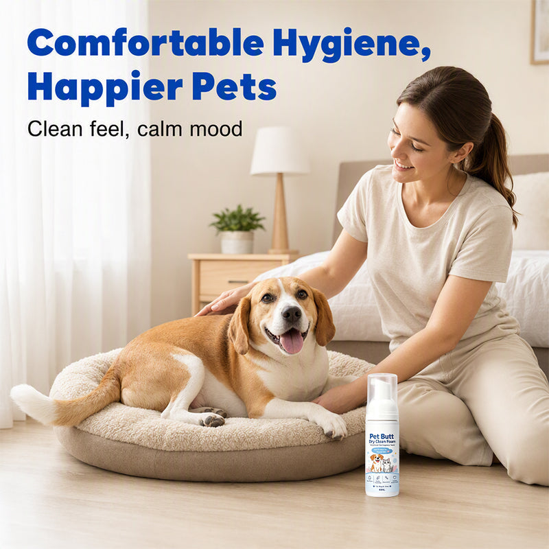 Refresh Pet Fur Instantly! No-Rinse Quick Hygiene Foam