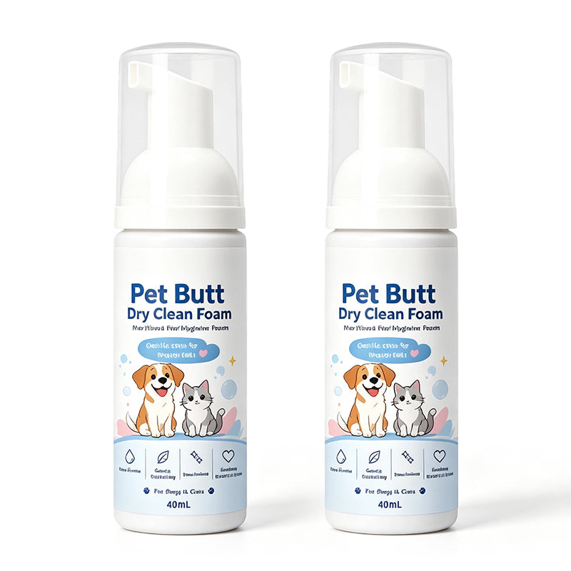Refresh Pet Fur Instantly! No-Rinse Quick Hygiene Foam