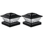 Illuminate Any Post Instantly! No-Wire Solar Pillar Light