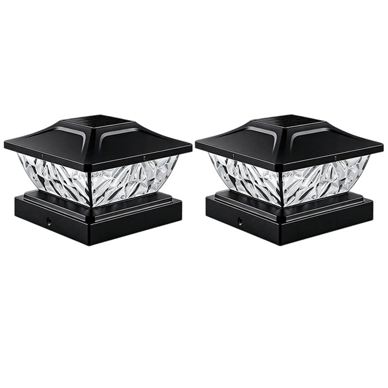 Illuminate Any Post Instantly! No-Wire Solar Pillar Light