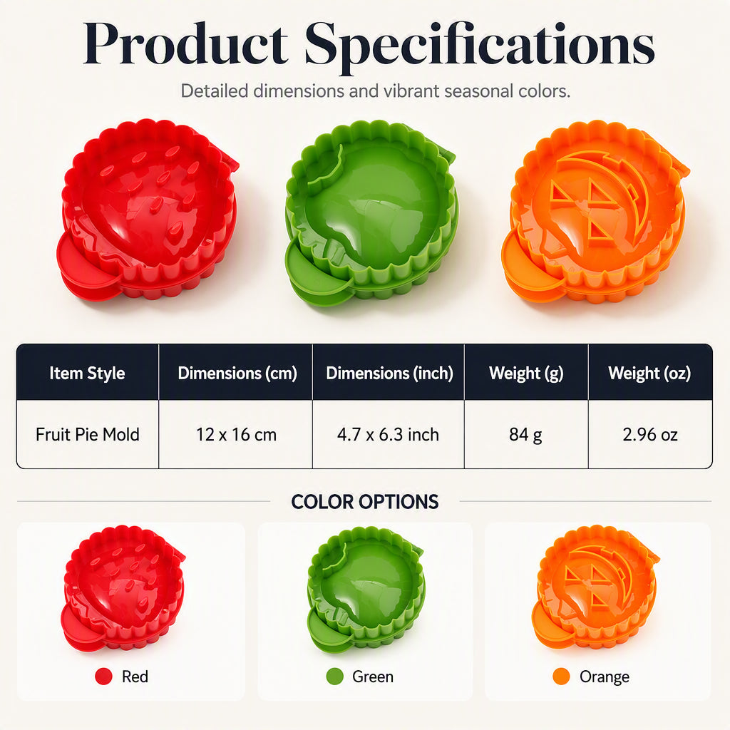 Halloween Handheld Pie Press Mold