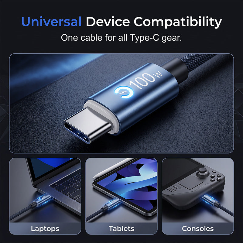 Type-C to Type-C Fast Charging Cable