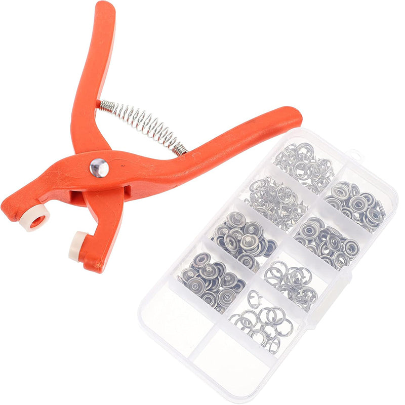 Snap Buttons Instantly! No-Sew Ergonomic Fastener Pliers