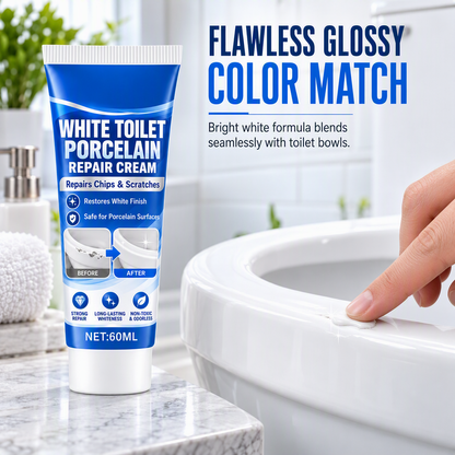 Restore Chipped Ceramic Instantly! No-Mess Glossy Repair Paste