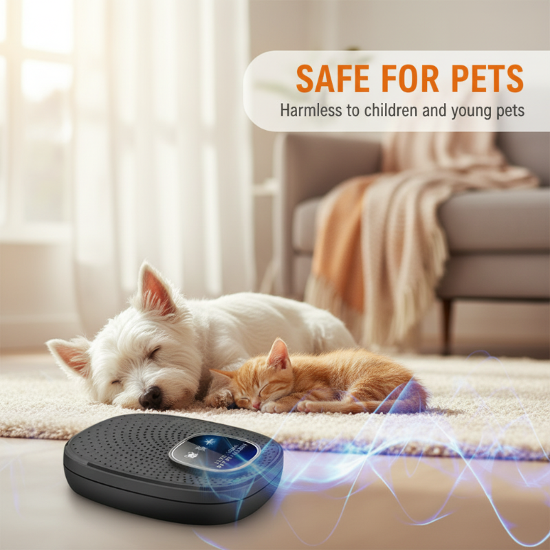 Repel Mice Instantly! No-Chemical Ultrasonic Plug-In