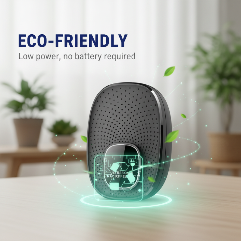 Repel Mice Instantly! No-Chemical Ultrasonic Plug-In