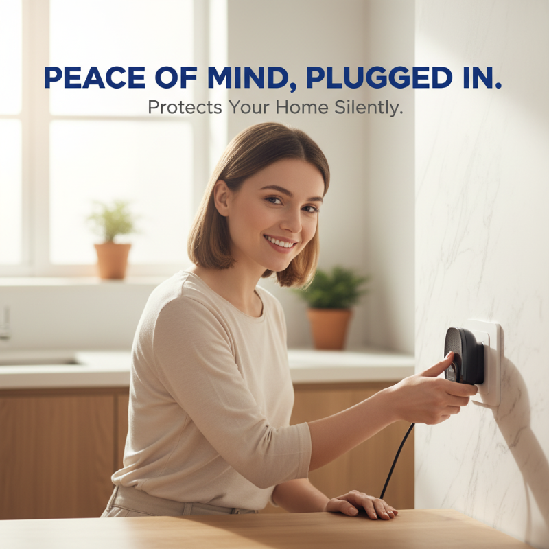 Repel Mice Instantly! No-Chemical Ultrasonic Plug-In