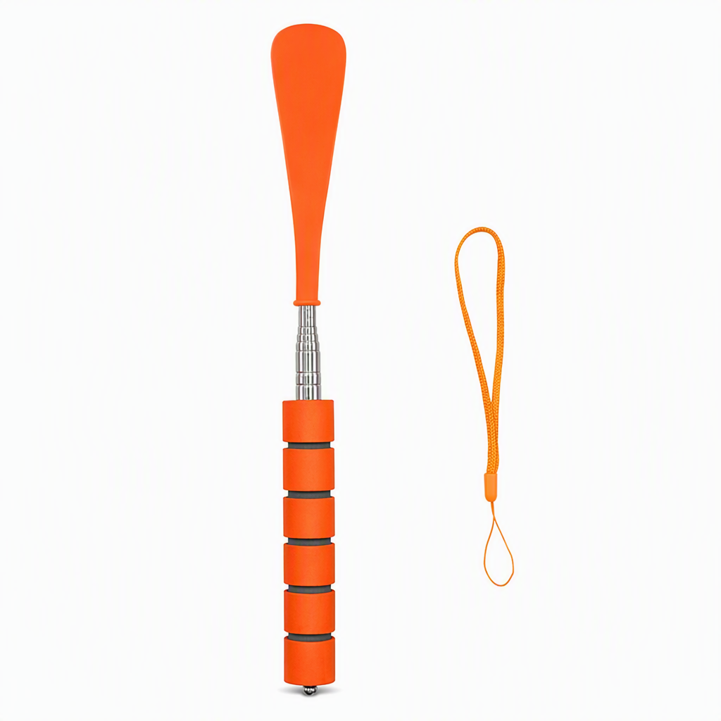 Telescopic Stainless Steel Long-Handle Shoe Horn