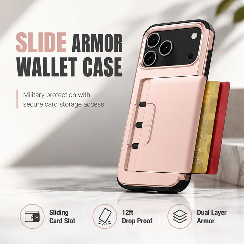 Shockproof Protective Phone Case with Card Holder