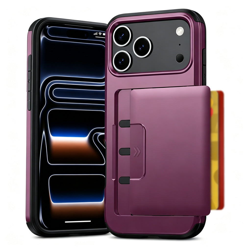 Shockproof Protective Phone Case with Card Holder