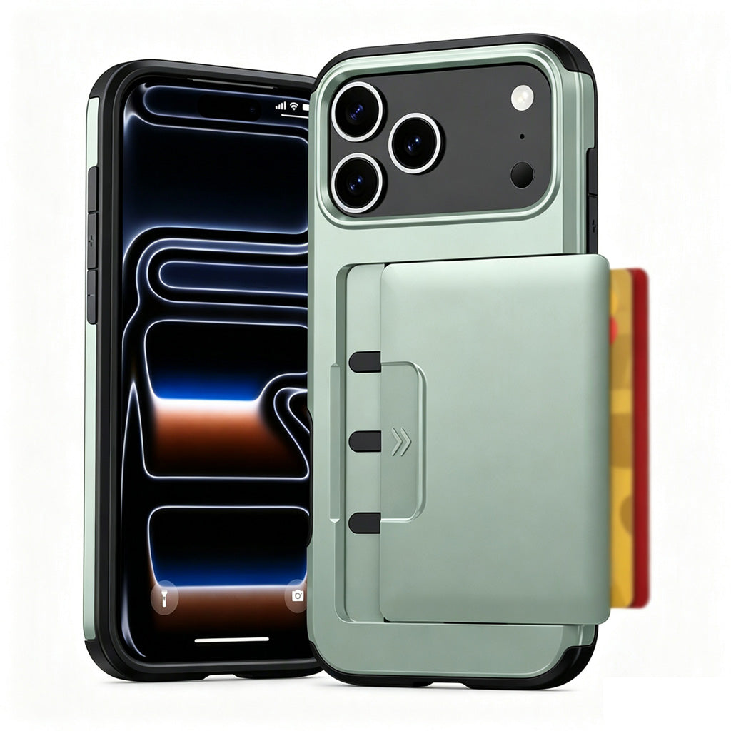 Shockproof Protective Phone Case with Card Holder